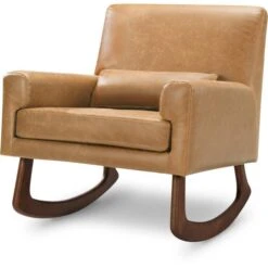 Nursery Works Sleepytime Rocker -Babyletto Store 1085TAN White Background Main 00