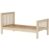Maxtrix Twin Traditional Bed With Low Bed End -Babyletto Store 1180 ns