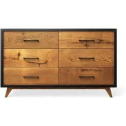 Romina Uptown Double Dresser 22 Romina Uptown Double Dresser -Babyletto Store 15008SB Black