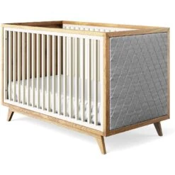 Romina Uptown Classic Crib (Tufted Sides) -Babyletto Store 15017BS GRL