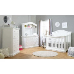 Sorelle Vista Elite Double Dresser 27 Sorelle Vista Elite Double Dresser -Babyletto Store 181212VistaEliteArchTopCribHutchLifestyleSPFF 1c9c593d 6ffb 4119 8222 5eeede519726