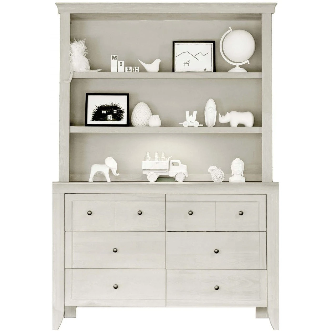 Milk Street Cameo Hutch/Bookcase 3 Milk Street Cameo Hutch/Bookcase