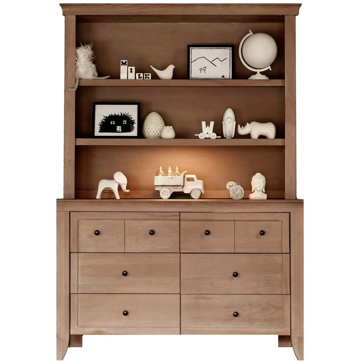 Milk Street Cameo Hutch/Bookcase 4 Milk Street Cameo Hutch/Bookcase - Image 2