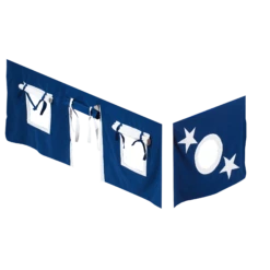 Maxtrix Twin Low Loft / Bunk Under Bed Curtain