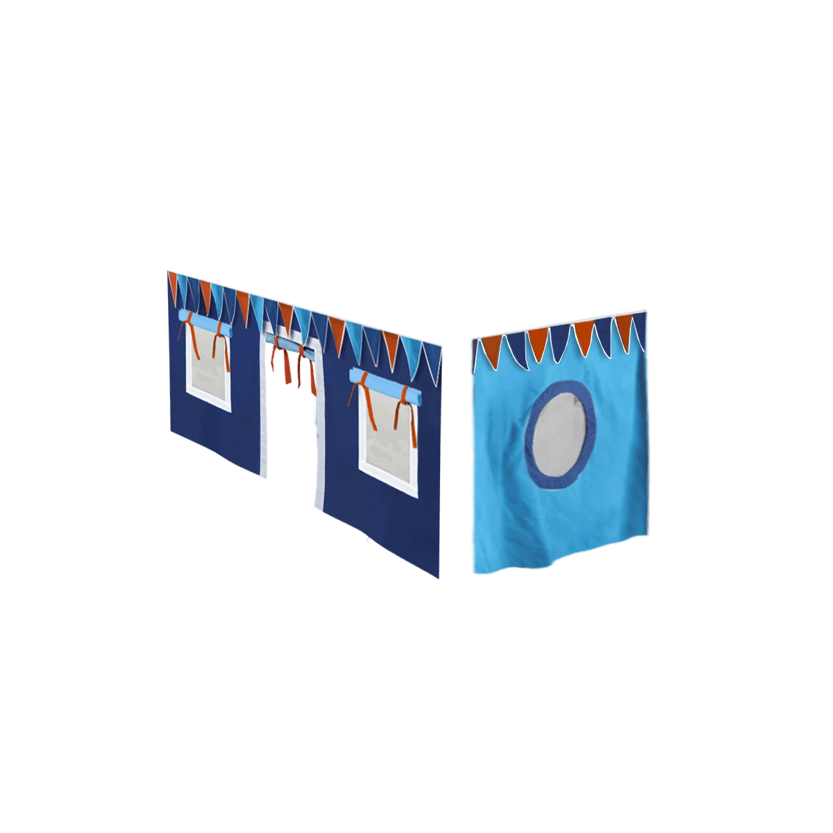 Maxtrix Twin Low Loft / Bunk Under Bed Curtain 5 Maxtrix Twin Low Loft / Bunk Under Bed Curtain - Image 3