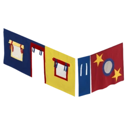 Maxtrix Full Low Loft / Bunk Underbed Curtain 20 Maxtrix Full Low Loft / Bunk Underbed Curtain -Babyletto Store 3250 029