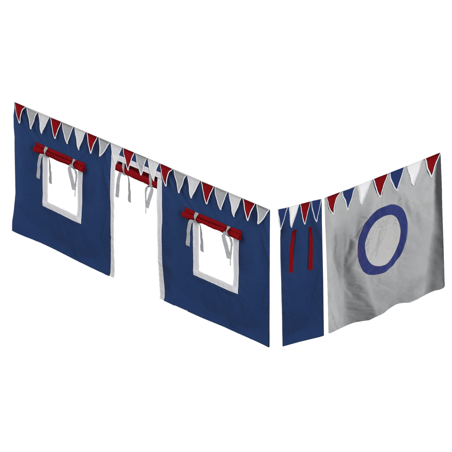 Maxtrix Full Low Loft / Bunk Underbed Curtain 11 Maxtrix Full Low Loft / Bunk Underbed Curtain - Image 9