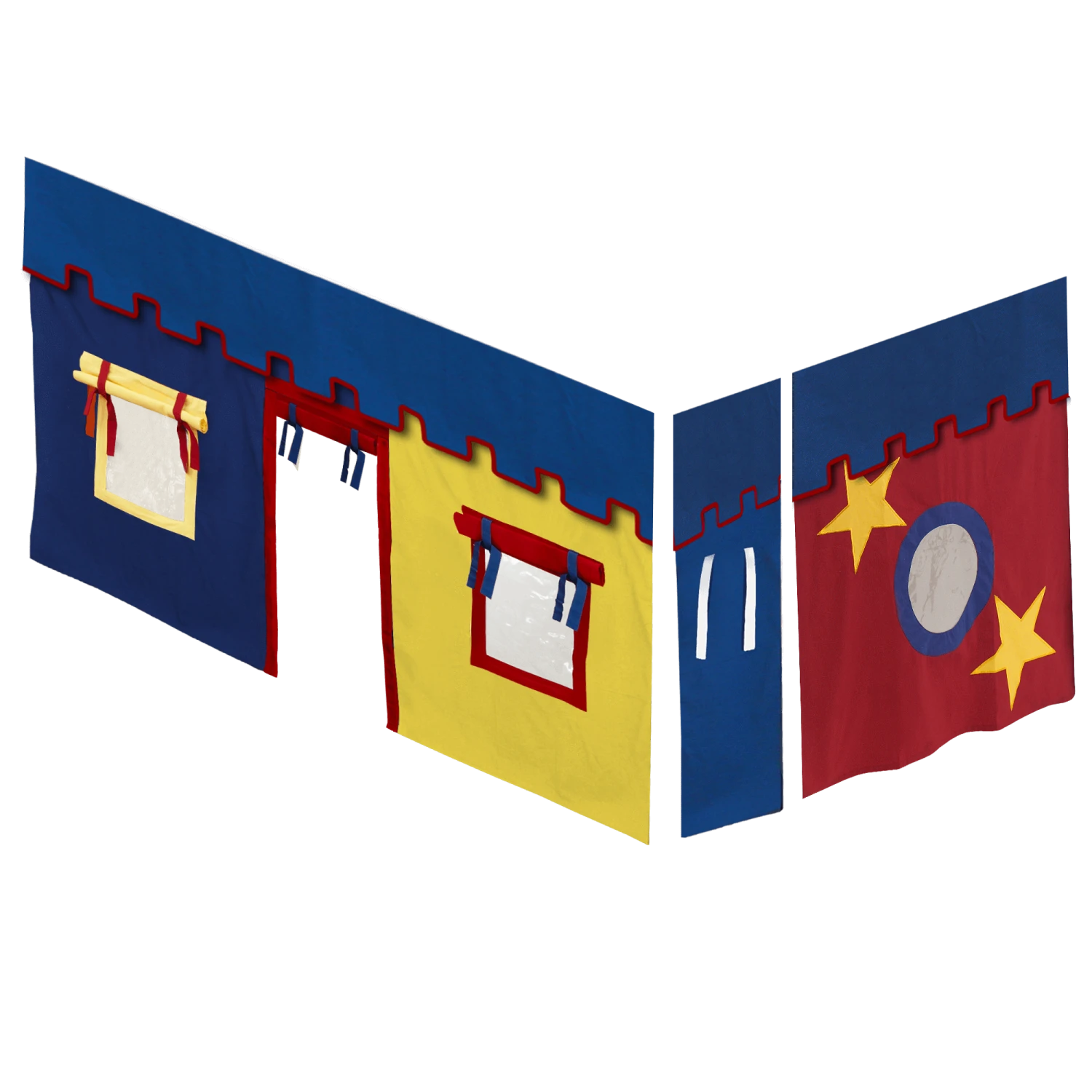 Maxtrix Full Mid Loft Underbed Curtain 4 Maxtrix Full Mid Loft Underbed Curtain - Image 2