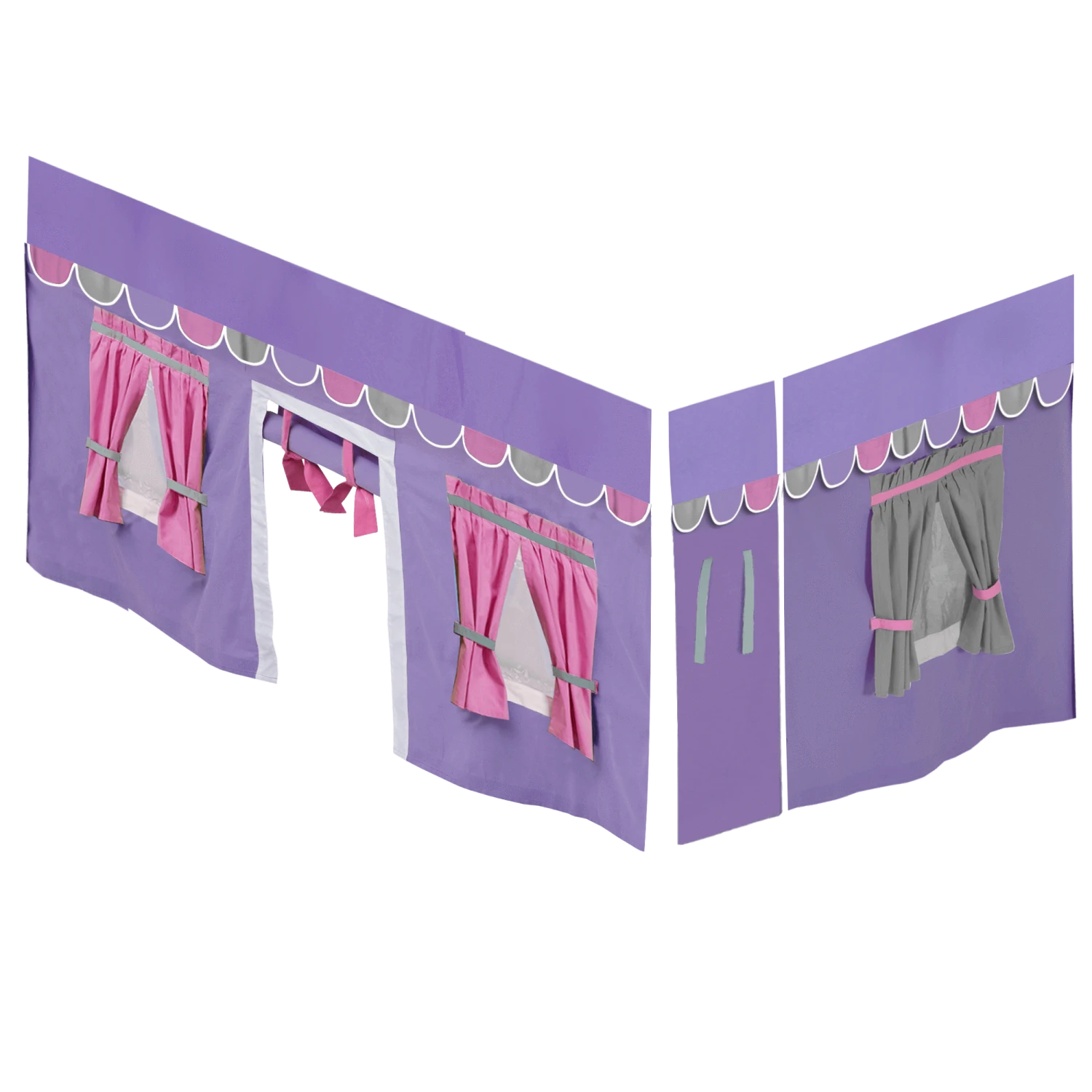 Maxtrix Full Mid Loft Underbed Curtain 3 Maxtrix Full Mid Loft Underbed Curtain