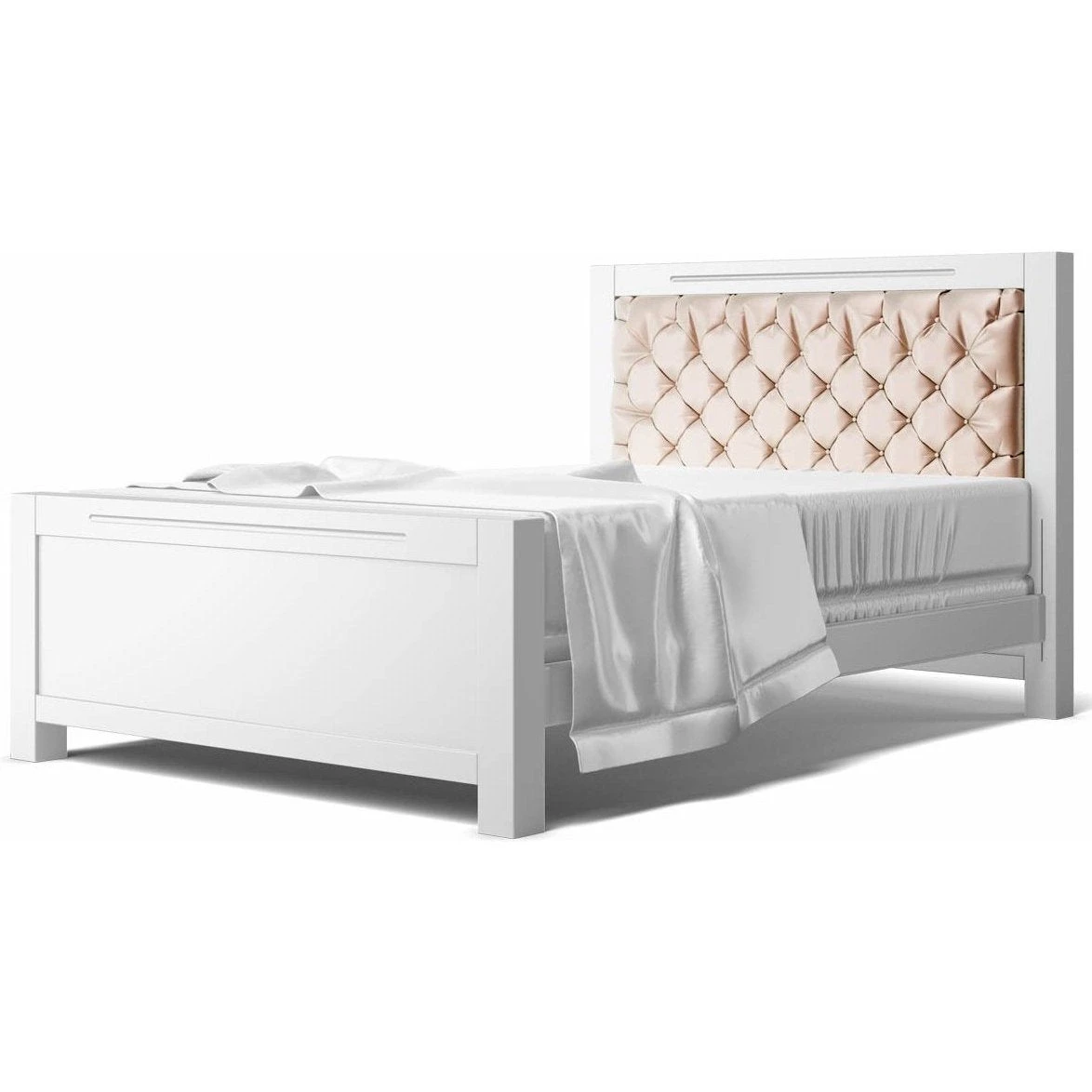 Romina Ventianni Full Bed (Tufted Headboard) 3 Romina Ventianni Full Bed (Tufted Headboard)