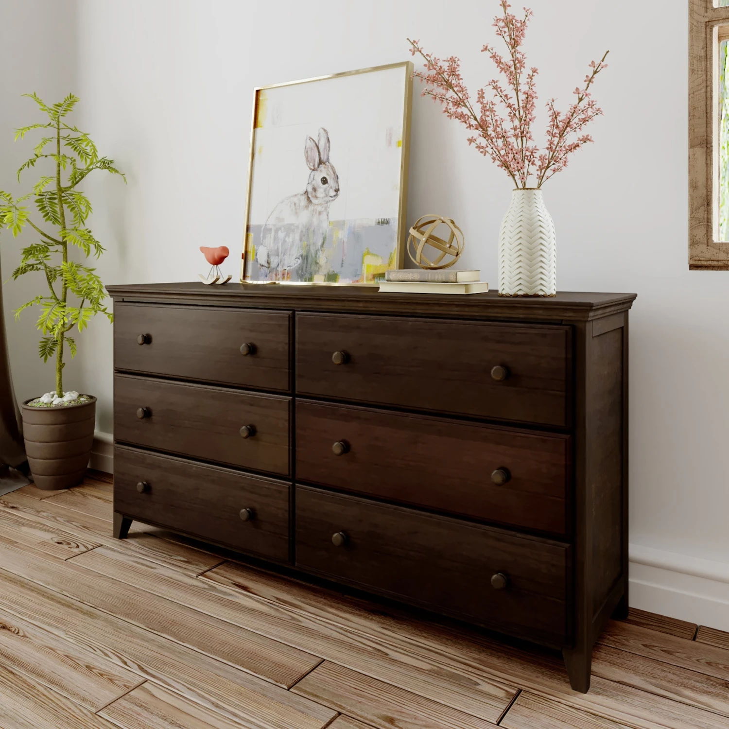 Jackpot Deluxe 6-Drawer Dresser 3 Jackpot Deluxe 6-Drawer Dresser
