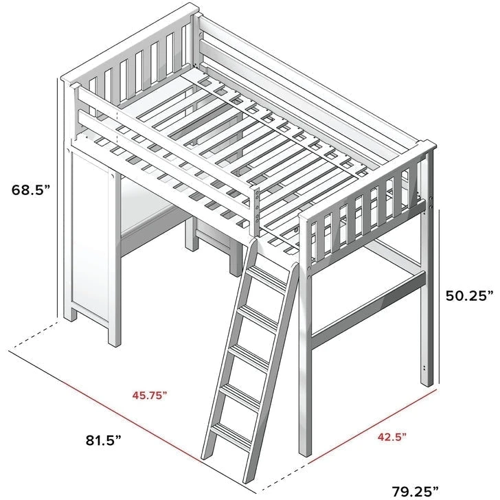 Jackpot Deluxe Canterbury All-in-One Study Loft Bed 9 Jackpot Deluxe Canterbury All-in-One Study Loft Bed - Image 7