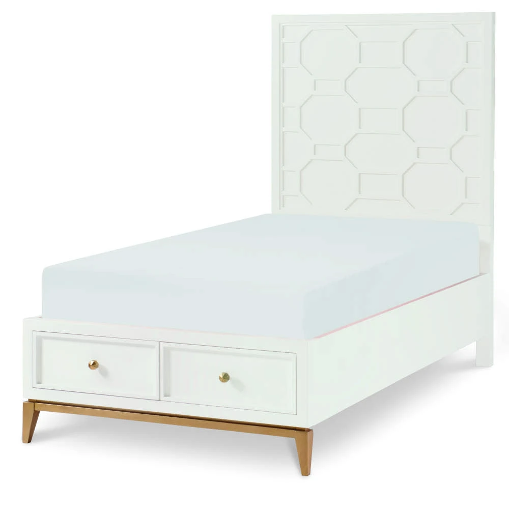 Legacy Classic Kids Chelsea By Rachel Ray Panel Twin Bed With Storage Footboard 3 Legacy Classic Kids Chelsea By Rachel Ray Panel Twin Bed With Storage Footboard