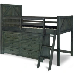 Legacy Classic Kids Bunkhouse Mid Loft Twin Bed -Babyletto Store 8830 8330K 1100Alt S 21d47bed b99e 46fb b467 8499e59f8949