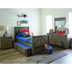 Legacy Classic Kids Bunkhouse Mid Loft Twin Bed -Babyletto Store 8830 8330K BR RS alt 6277ac1b 4847 40d4 bdf5 8ebf7d5ae0d3