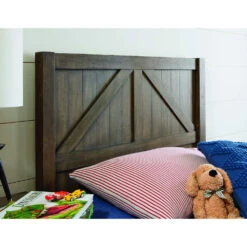 Legacy Classic Kids Bunkhouse Mid Loft Twin Bed -Babyletto Store 8830 8330K Hdbd Dtl a440a46d de03 4e23 8582 c39a81713d10