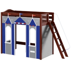 Maxtrix Twin High Loft Bed With Angled Ladder + Playhouse Panels -Babyletto Store ARENA44 CC e4e6d645 0daa 4140 b512 6aa18ac895e3