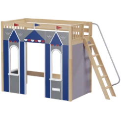 Maxtrix Twin High Loft Bed With Angled Ladder + Playhouse Panels -Babyletto Store ARENA44 NS 06ff1d7b df28 4789 b915 bc1360bf5828