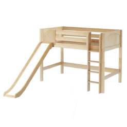 Maxtrix Twin Mid Loft Bed With Slide -Babyletto Store AWESOME NP 12f2c023 1fe5 48f7 9da1 c0c9cb8086e6