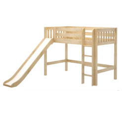 Maxtrix Twin Mid Loft Bed With Slide -Babyletto Store AWESOME NS a273374c aa33 4c47 a378 e03ffa9af55f