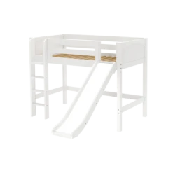 Maxtrix Twin Mid Loft Bed With Slide -Babyletto Store AWESOME WP 8f416f53 d8a5 4309 b42f 8a77d76ccb18