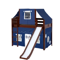 Maxtrix Twin Mid Loft Bed With Straight Ladder, Curtain, Top Tent + Slide 34 Maxtrix Twin Mid Loft Bed With Straight Ladder, Curtain, Top Tent + Slide -Babyletto Store AWESOME22 CC e2a6c9ce fb8d 4bc7 9f8e ec8304effad6