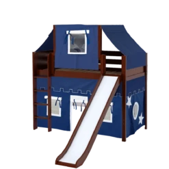 Maxtrix Twin Mid Loft Bed With Straight Ladder, Curtain, Top Tent + Slide 39 Maxtrix Twin Mid Loft Bed With Straight Ladder, Curtain, Top Tent + Slide -Babyletto Store AWESOME22 CP 4c00b723 e444 4f55 90b6 d5f5a05eaaf2