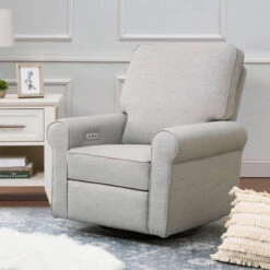 Franklin & Ben Monroe Pillowback Power Recliner 28 Franklin & Ben Monroe Pillowback Power Recliner -Babyletto Store B17787FTLG Lifestyle Main 08 be11cbc1 2dff 43a3 a031 3d624b32c33e