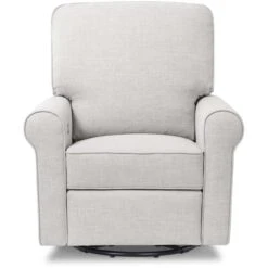 Franklin & Ben Monroe Pillowback Power Recliner 31 Franklin & Ben Monroe Pillowback Power Recliner -Babyletto Store B17787FTLG White Background 04 944769fe 000f 4cd7 a06e 3fcbf6b03adf