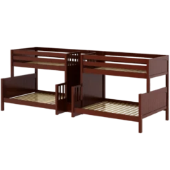 Maxtrix Twin XL Over Full XL Quadruple Bunk Bed With Stairs 15 Maxtrix Twin XL Over Full XL Quadruple Bunk Bed With Stairs -Babyletto Store BIG BANG CP abc2d784 9922 4b9a ab07 d629da6cf613