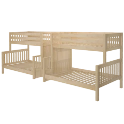 Maxtrix Twin XL Over Full XL Quadruple Bunk Bed With Stairs 12 Maxtrix Twin XL Over Full XL Quadruple Bunk Bed With Stairs -Babyletto Store BIG BANG NS 8bb6544d 5e4c 4b11 9706 fdf96b273366