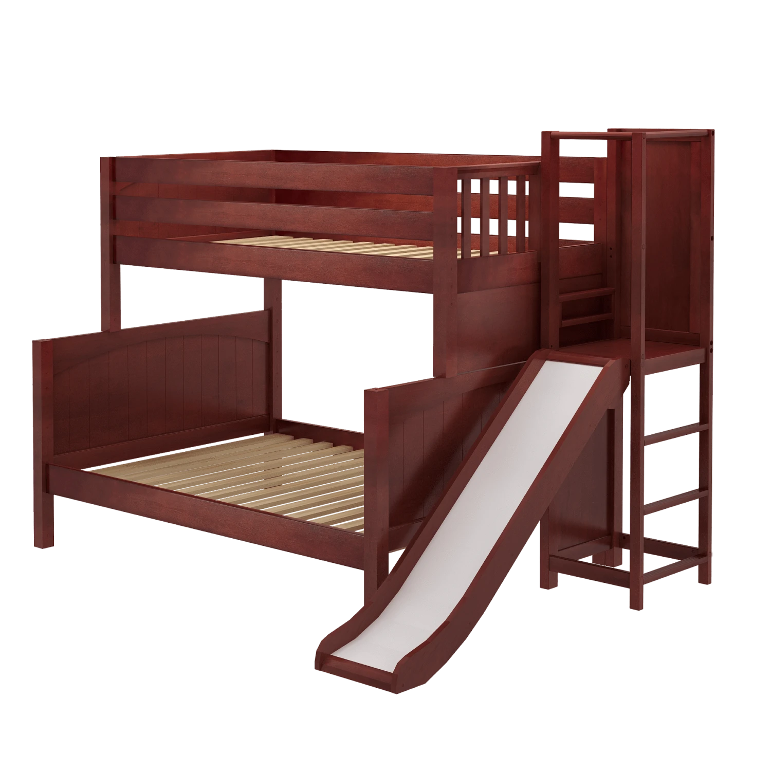 Maxtrix Medium Twin Over Full Bunk Bed With Slide Platform 8 Maxtrix Medium Twin Over Full Bunk Bed With Slide Platform - Image 6