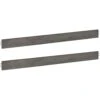 Dolce Babi Bocca Convertible Bed Rail 2 Dolce Babi Bocca Convertible Bed Rail -Babyletto Store Bocca Gray BedRail SR