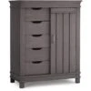 Dolce Babi Bocca Chifforobe 1 Dolce Babi Bocca Chifforobe -Babyletto Store Bocca Gray Chifforobe
