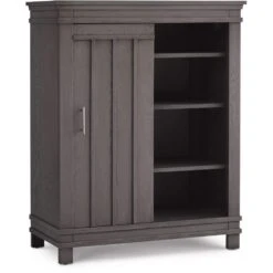 Dolce Babi Bocca Chifforobe 8 Dolce Babi Bocca Chifforobe -Babyletto Store Bocca Gray Chifforobe Alt