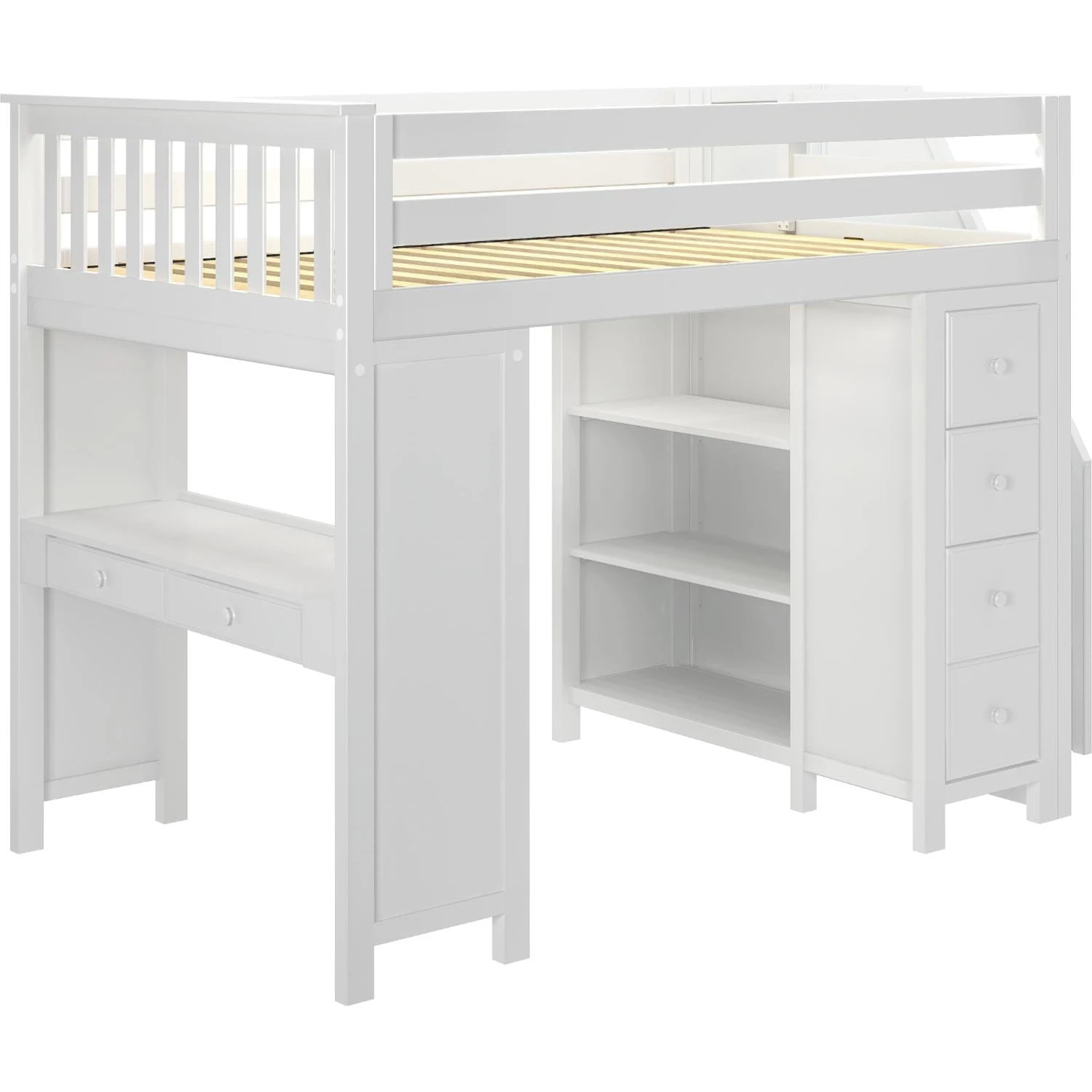 Jackpot Deluxe Buxton Full Size Loft With Staircase + Desk + Storage 18 Jackpot Deluxe Buxton Full Size Loft With Staircase + Desk + Storage - Image 16