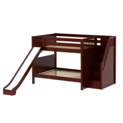 Maxtrix Full Medium Bunk Bed With Stairs + Slide 16 Maxtrix Full Medium Bunk Bed With Stairs + Slide -Babyletto Store CELEBRATE CP