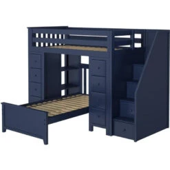 Jackpot Deluxe Chester Staircase Loft Bed Storage + Twin Bed 11 Jackpot Deluxe Chester Staircase Loft Bed Storage + Twin Bed -Babyletto Store CHESTER 2 BLUE LEFT 1024x1024 1