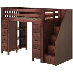 Jackpot Deluxe Chester Staircase Loft Bed Storage + Storage -Babyletto Store CHESTER EL 1024x1024 1