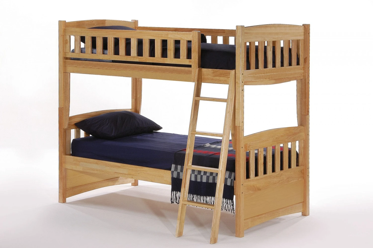 Night & Day Cinnamon Twin Twin Bunk Bed 3 Night & Day Cinnamon Twin Twin Bunk Bed