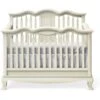 Romina Cleopatra Convertible Crib (Open Back) 1 Romina Cleopatra Convertible Crib (Open Back) -Babyletto Store Cleopatra ConvertibleCrib OpenBack BiancoSatinato 1 440f9ac4 3822 411a b77d cfa4d0be43df
