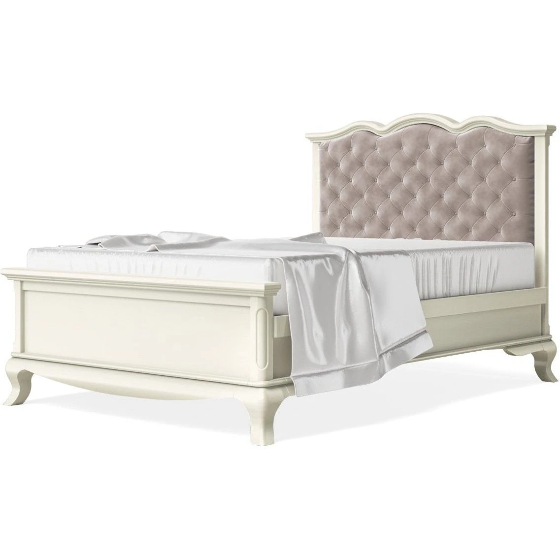 Romina Cleopatra Full Bed (Tufted Headboard) 3 Romina Cleopatra Full Bed (Tufted Headboard)