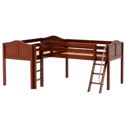 Maxtrix Twin Low Corner Loft Bed -Babyletto Store DOUBLE CC 466d32b1 59e2 43cc a605 bb84a8f01544