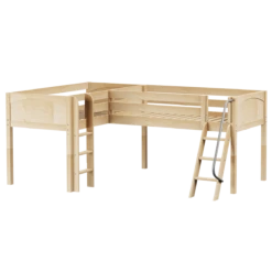 Maxtrix Twin Low Corner Loft Bed -Babyletto Store DOUBLE NP 7d7b10e0 540f 49d9 ac55 419a0a04fada
