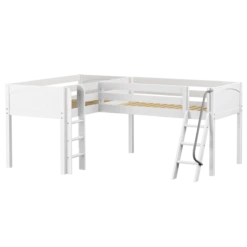 Maxtrix Twin Low Corner Loft Bed -Babyletto Store DOUBLE WP 6484b80c e671 4738 8e0a 05e234f4734c