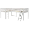 Maxtrix Twin Low Corner Loft Bed 2 Maxtrix Twin Low Corner Loft Bed -Babyletto Store DOUBLE WS LEFT