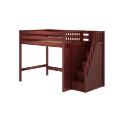 Maxtrix Full High Loft Bed With Stairs 15 Maxtrix Full High Loft Bed With Stairs -Babyletto Store ENORMOUS CP