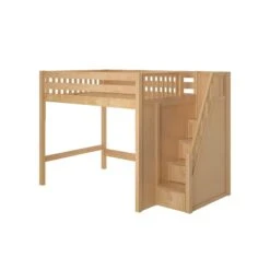 Maxtrix Full High Loft Bed With Stairs 14 Maxtrix Full High Loft Bed With Stairs -Babyletto Store ENORMOUS NS