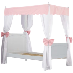Maxtrix Twin Poster Bed With Canopy 6 Maxtrix Twin Poster Bed With Canopy -Babyletto Store GOLDILOCKS6 WP