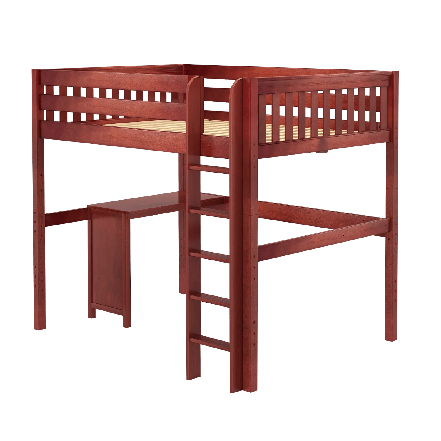 Maxtrix Full XL High Loft Bed + Corner Desk 6 Maxtrix Full XL High Loft Bed + Corner Desk - Image 4